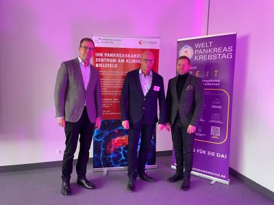 Weltpanktreaskrebstag 2024 am Klinikum Bielefeld