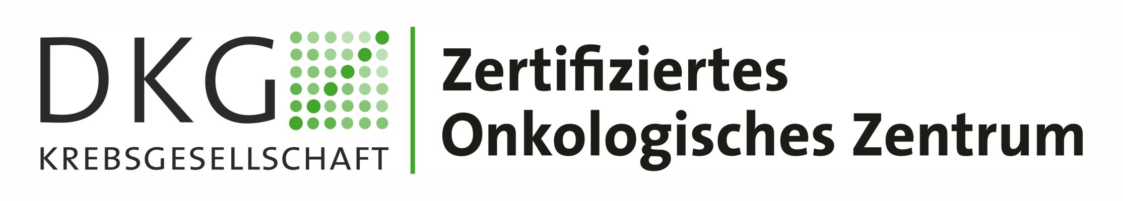 Logo Zertifikat DKG Krebsgesellschaft Onkologisches Zentrum