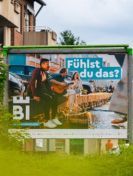 Kampagnenbild "Fühlst du das?" Bielefeld Marketing; Foto Tim Fröhlich