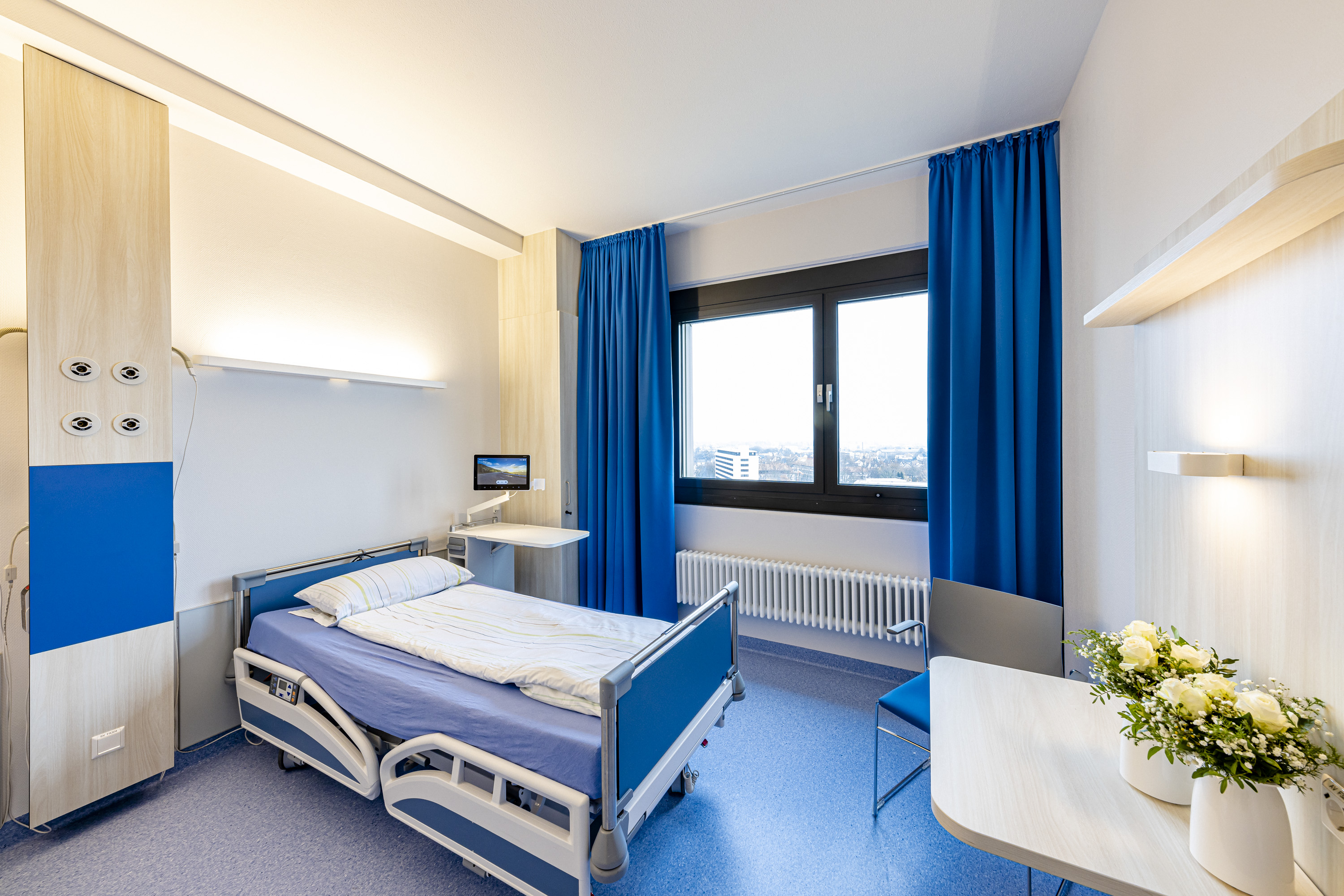 Bild der Innovationsstation Einbettzimmer Ansicht
