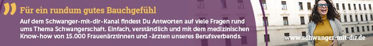 Werbebanner zu Webseite www.schwanger-mit-dir.de