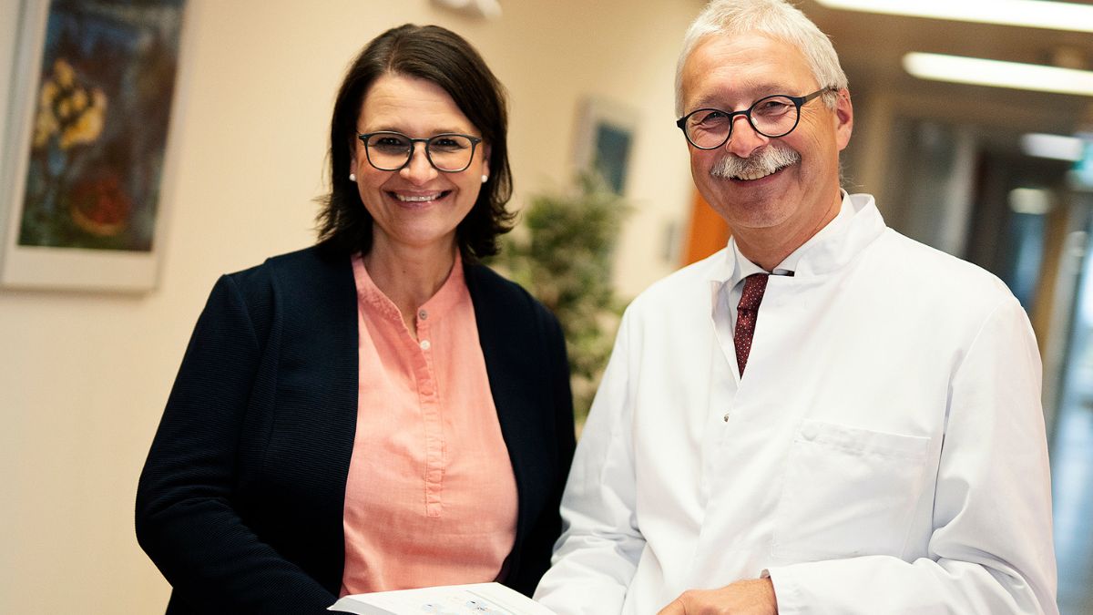 Onkologisches Zentrum: Beate Tuchalski, Dr. Martin Görner