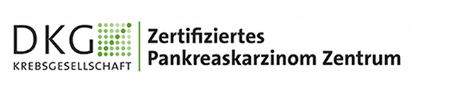 Logo Zertifikat DKG Krebsgesellschaft Pankreaskarzinom Zentrum Logo Zertifikat DKG Krebsgesellschaft Pankreaskarzinom Zentrum