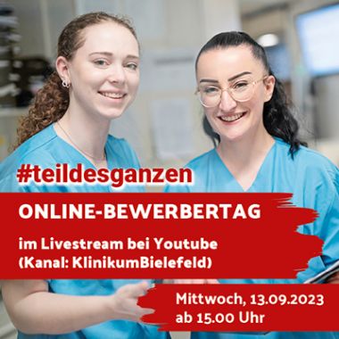 Bild Vorschau Video zum Bewerbertag 2023 bei Youtube